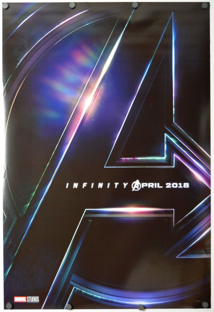 Avengers: Infinity War (2018) original theatrical movie poster - International Advance