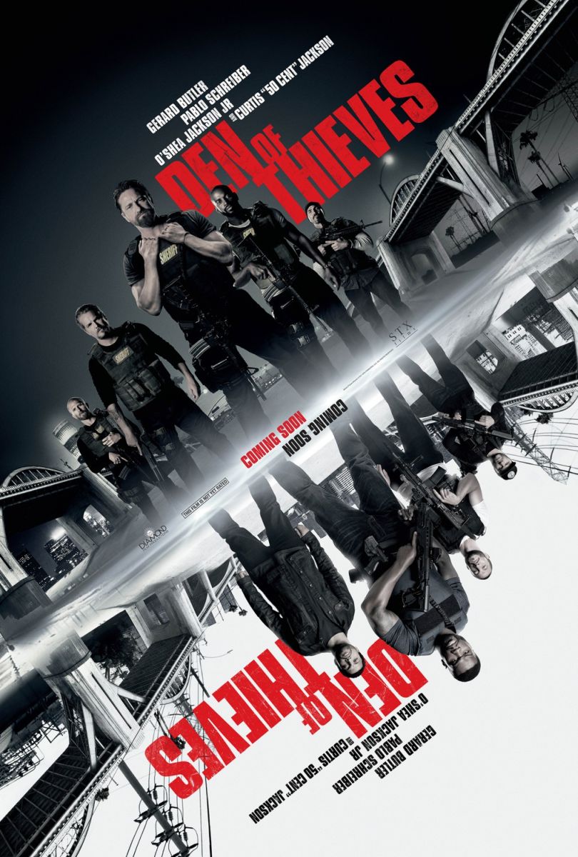 Den of Thieves (2018) original theatrical movie poster - Final
