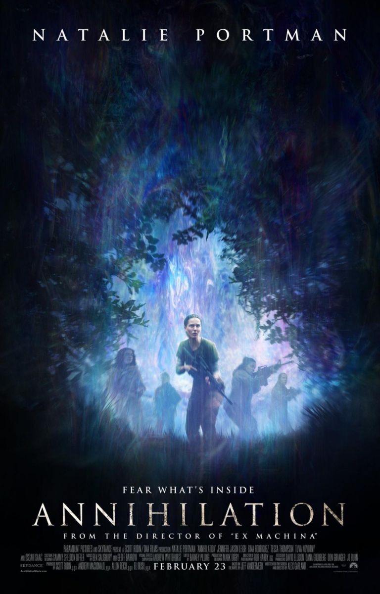 Annihilation (2018) original theatrical movie poster - Final