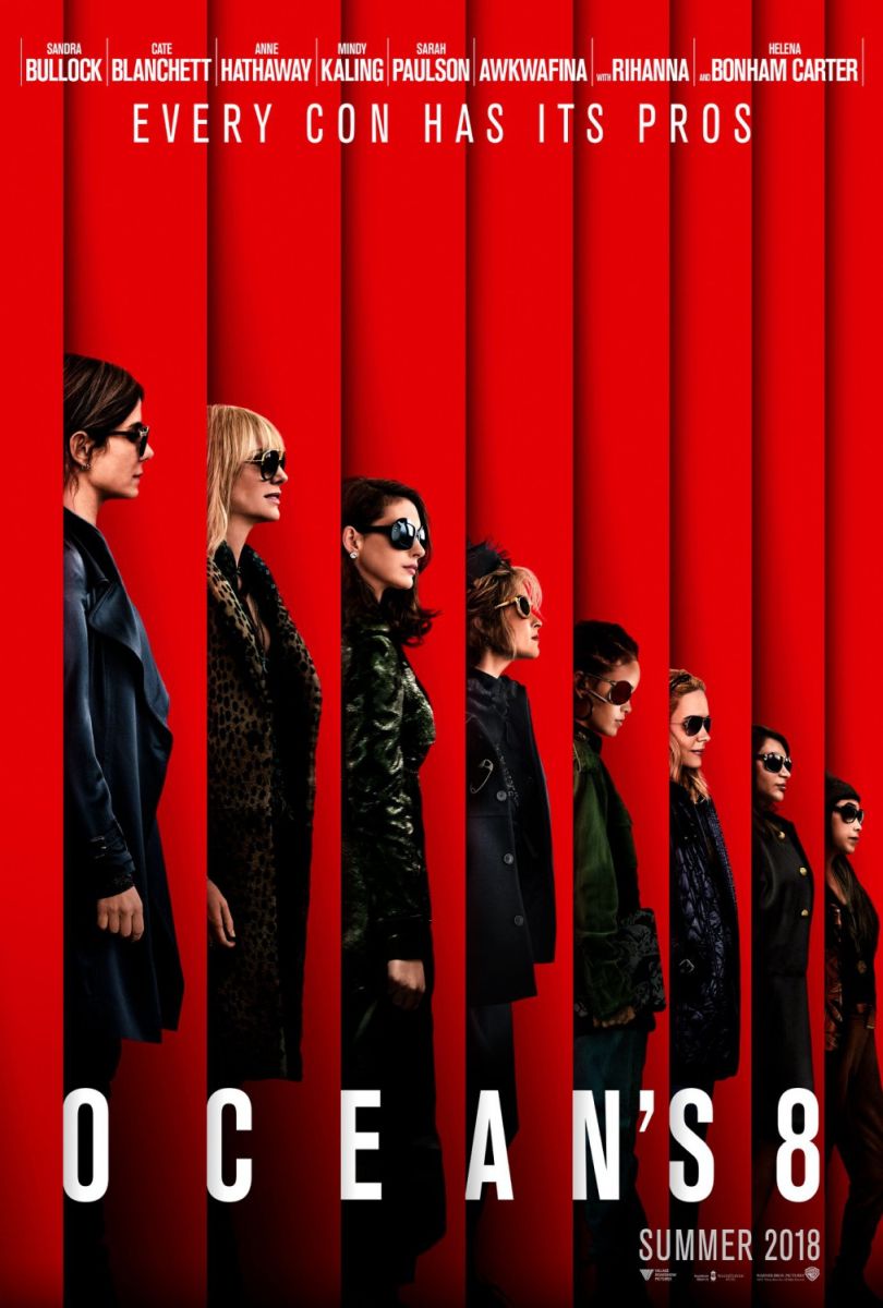Ocean's 8 (2018) original theatrical movie poster - Advance