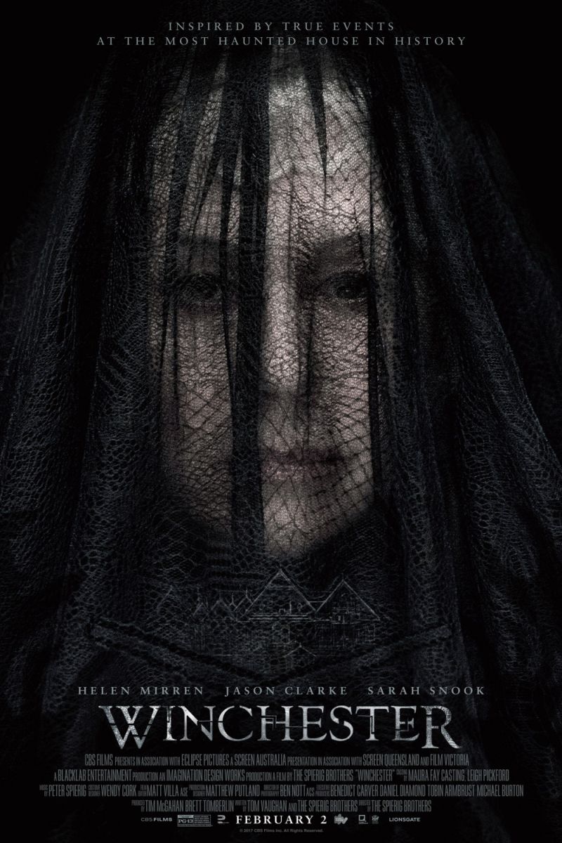 Winchester (2018) original theatrical movie poster - Final