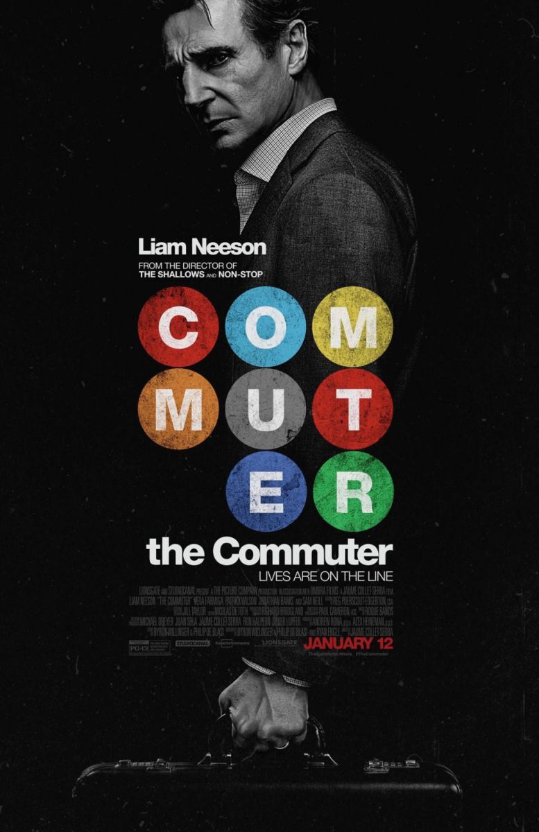 The Commuter (2018) original theatrical movie poster - Final