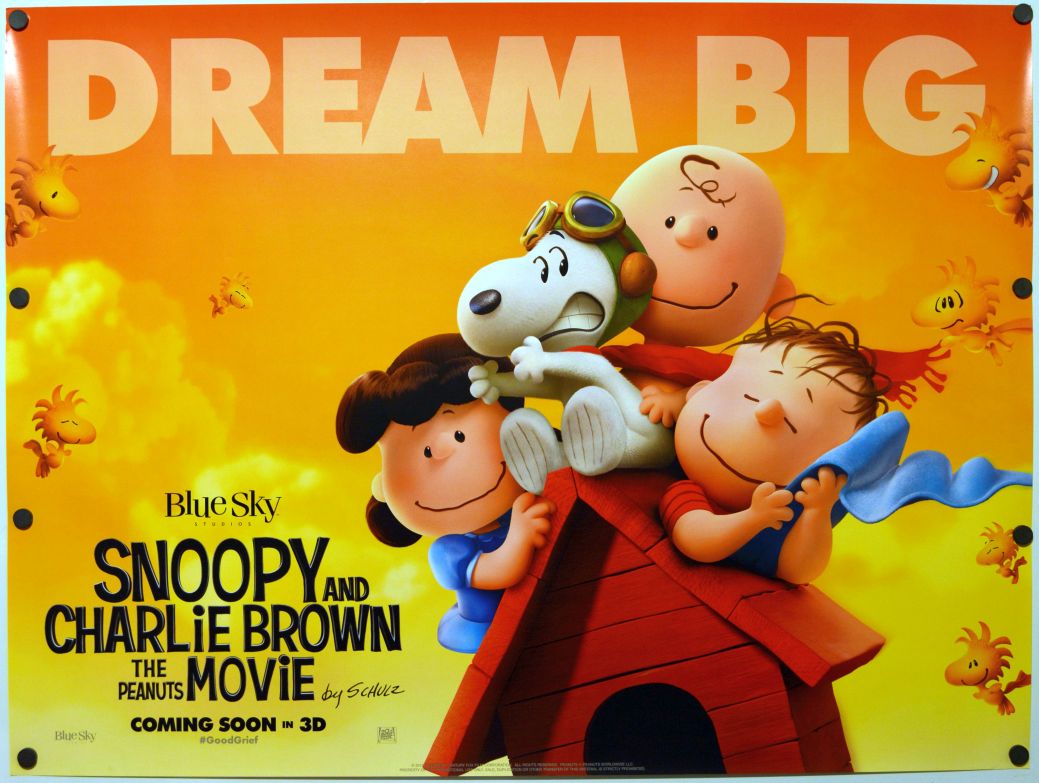 The Peanuts Movie (2015) original theatrical movie poster - Final