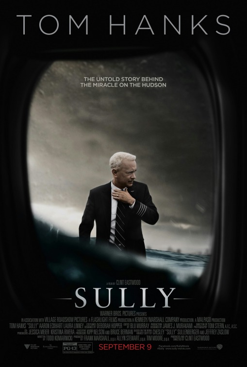 Sully (2016) original theatrical movie poster - Final