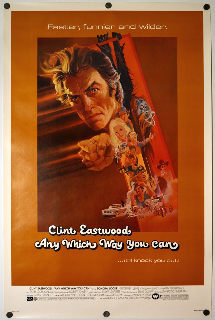 Any Which Way You Can (1980) original theatrical movie poster - Final