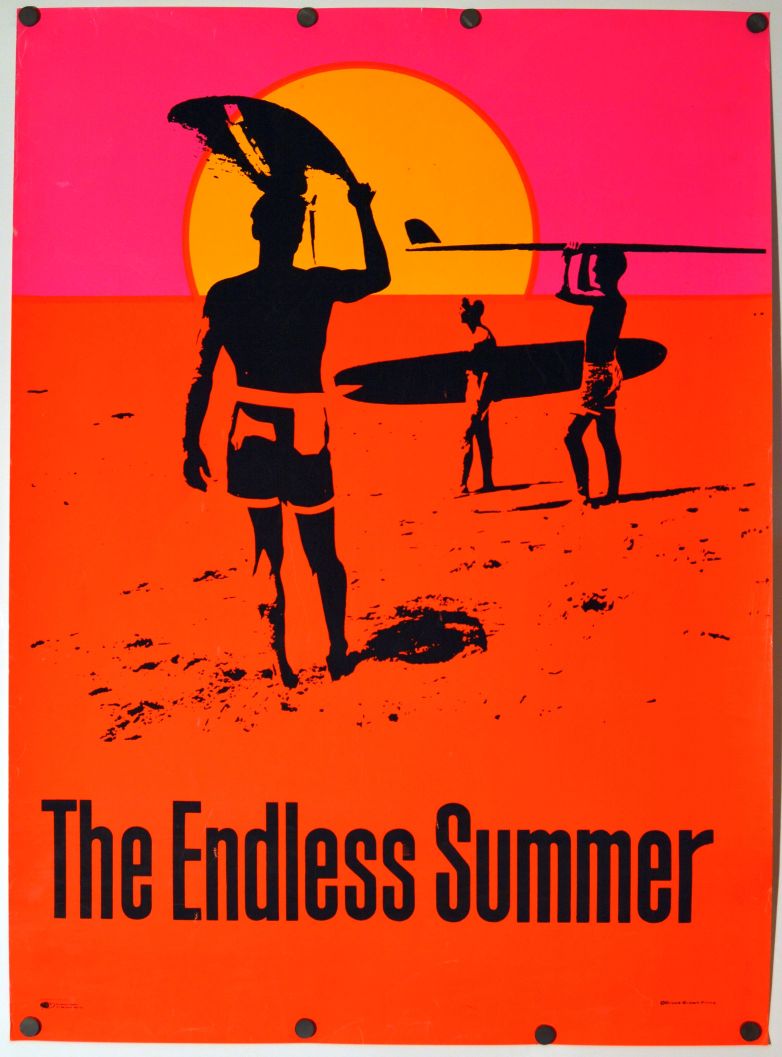 The Endless Summer (1966) original theatrical movie poster - Commercial Poster