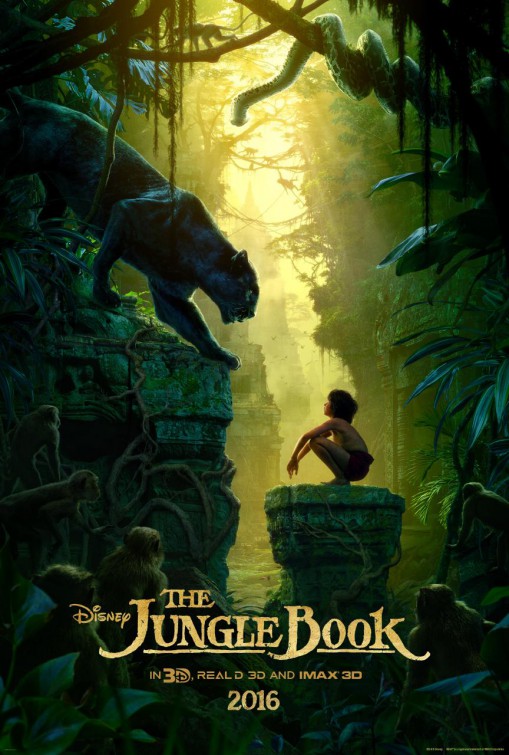The Jungle Book (2016) original theatrical movie poster - Advance