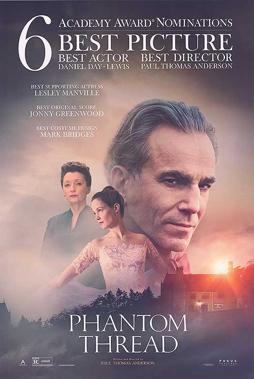 Phantom Thread (2017) original theatrical movie poster - Awards Style