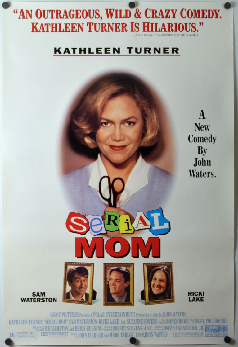 Serial Mom (1994) original theatrical movie poster - Final