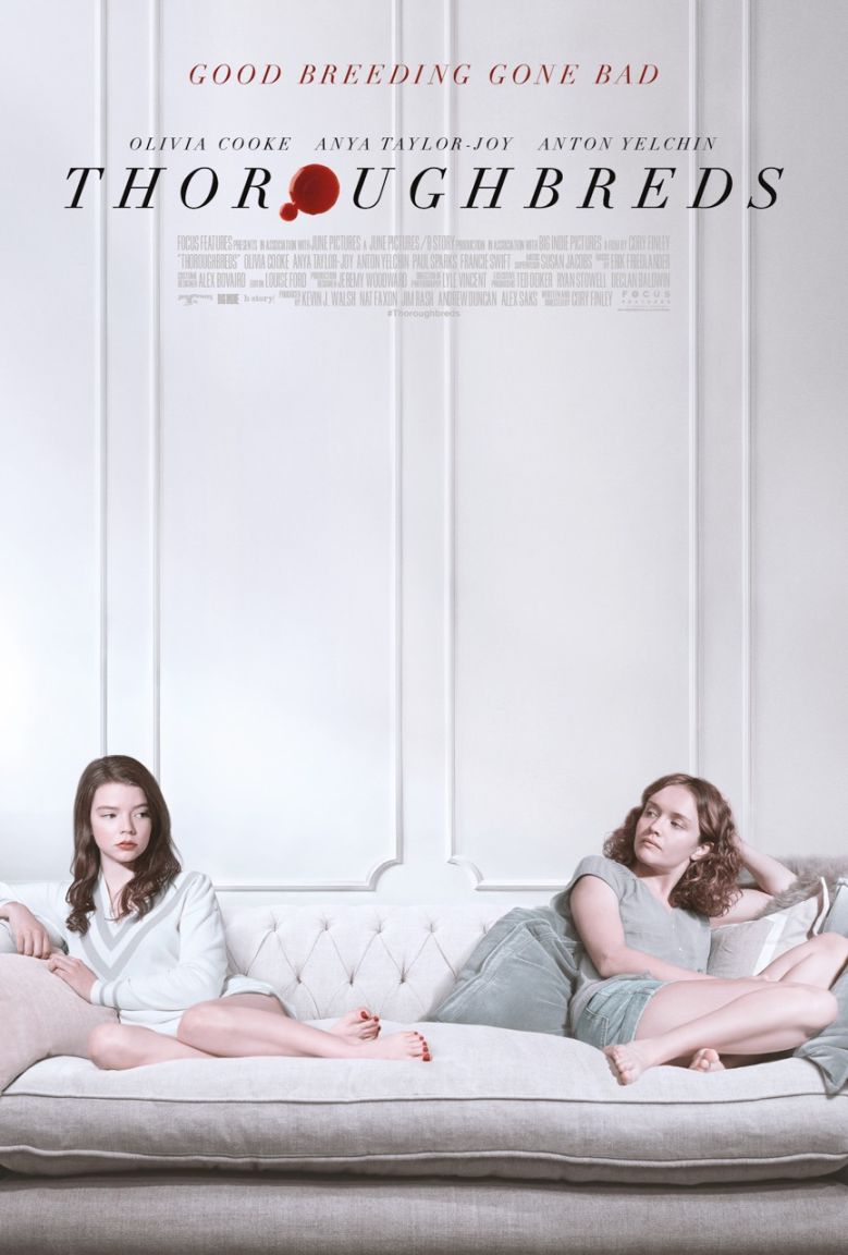 Thoroughbreds (2018) original theatrical movie poster - Final