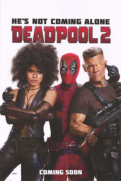 The Untitled Deadpool Sequel (2018) original theatrical movie poster - International Style G