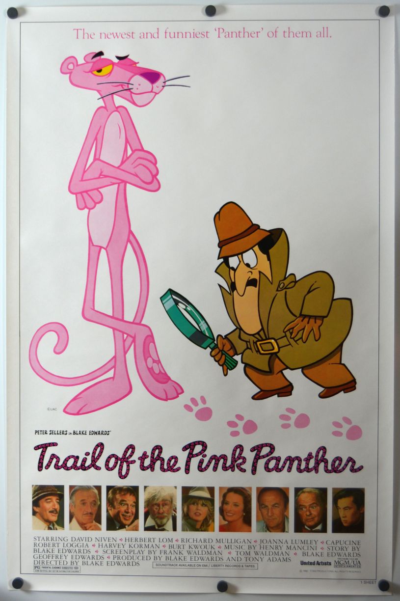Trail of the Pink Panther (1982) original theatrical movie poster - Final