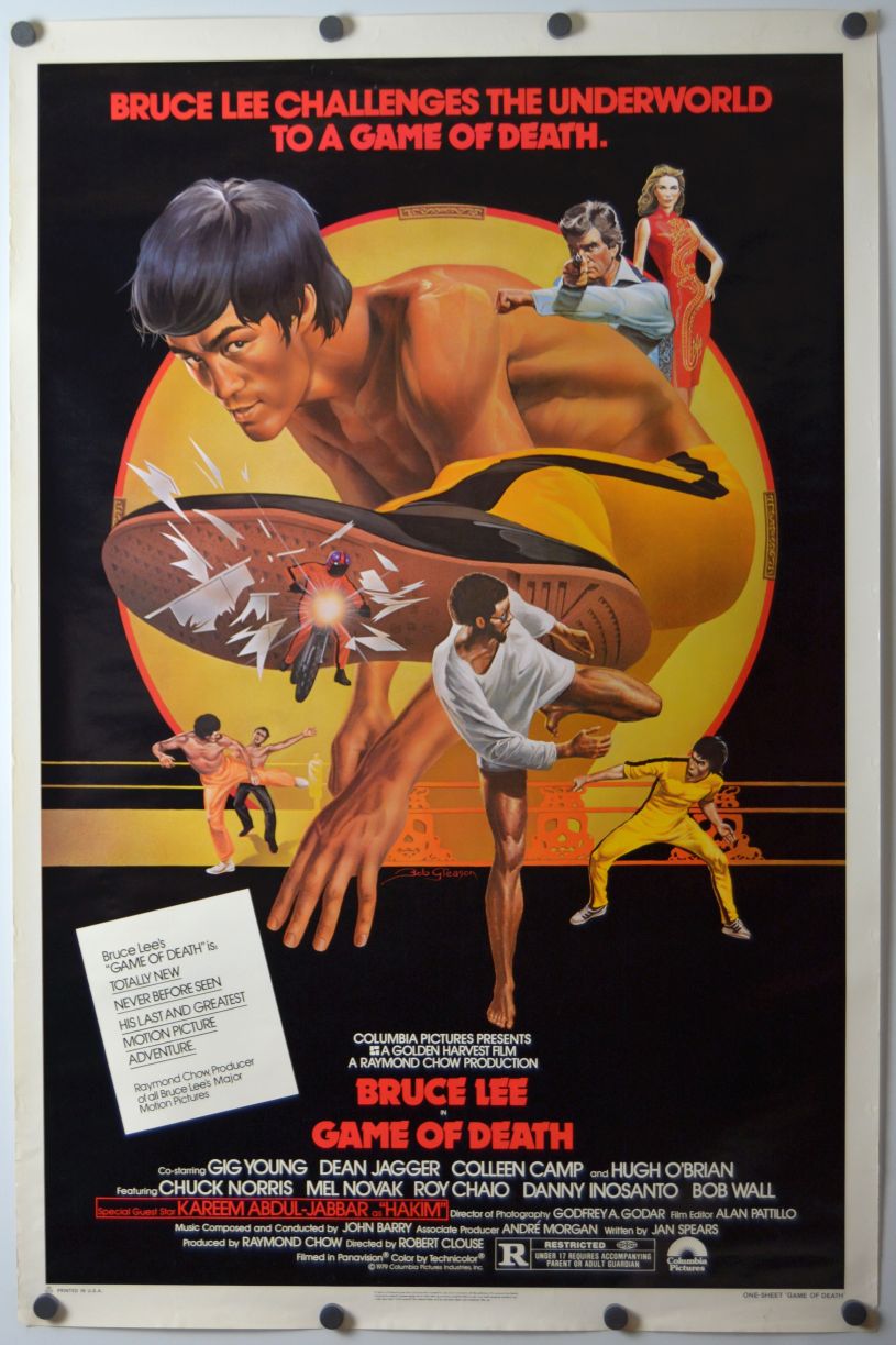 Game of Death (1979) original theatrical movie poster - Final