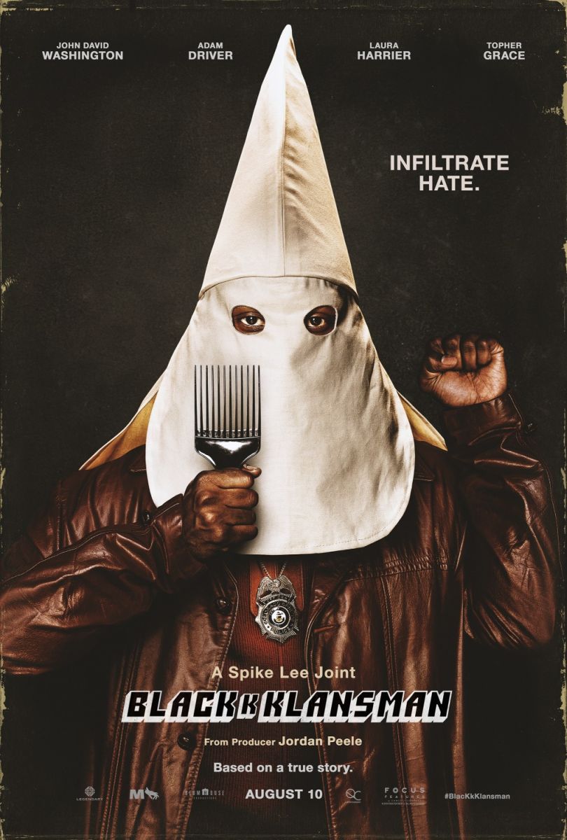 Black Klansman (2018) original theatrical movie poster - Advance