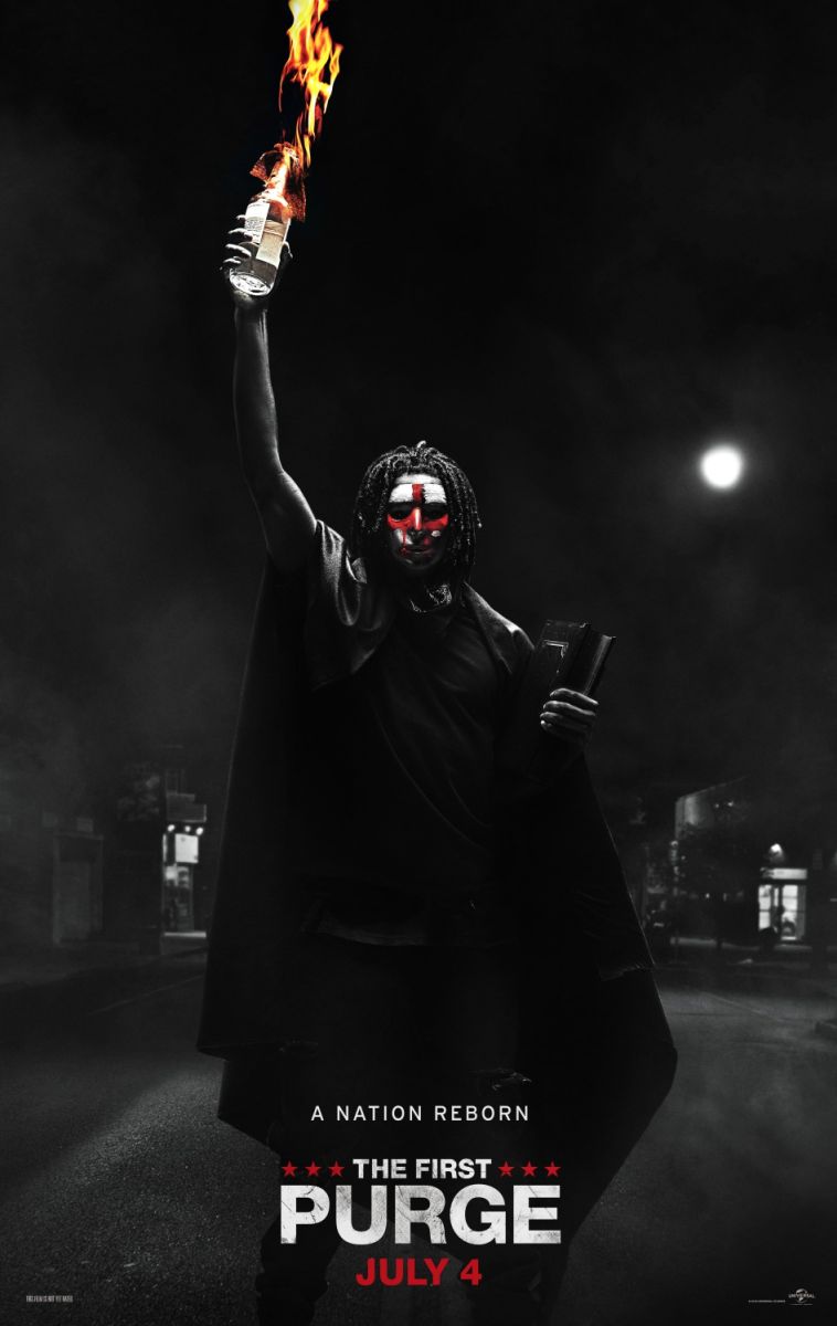 The First Purge (2018) original theatrical movie poster - Advance
