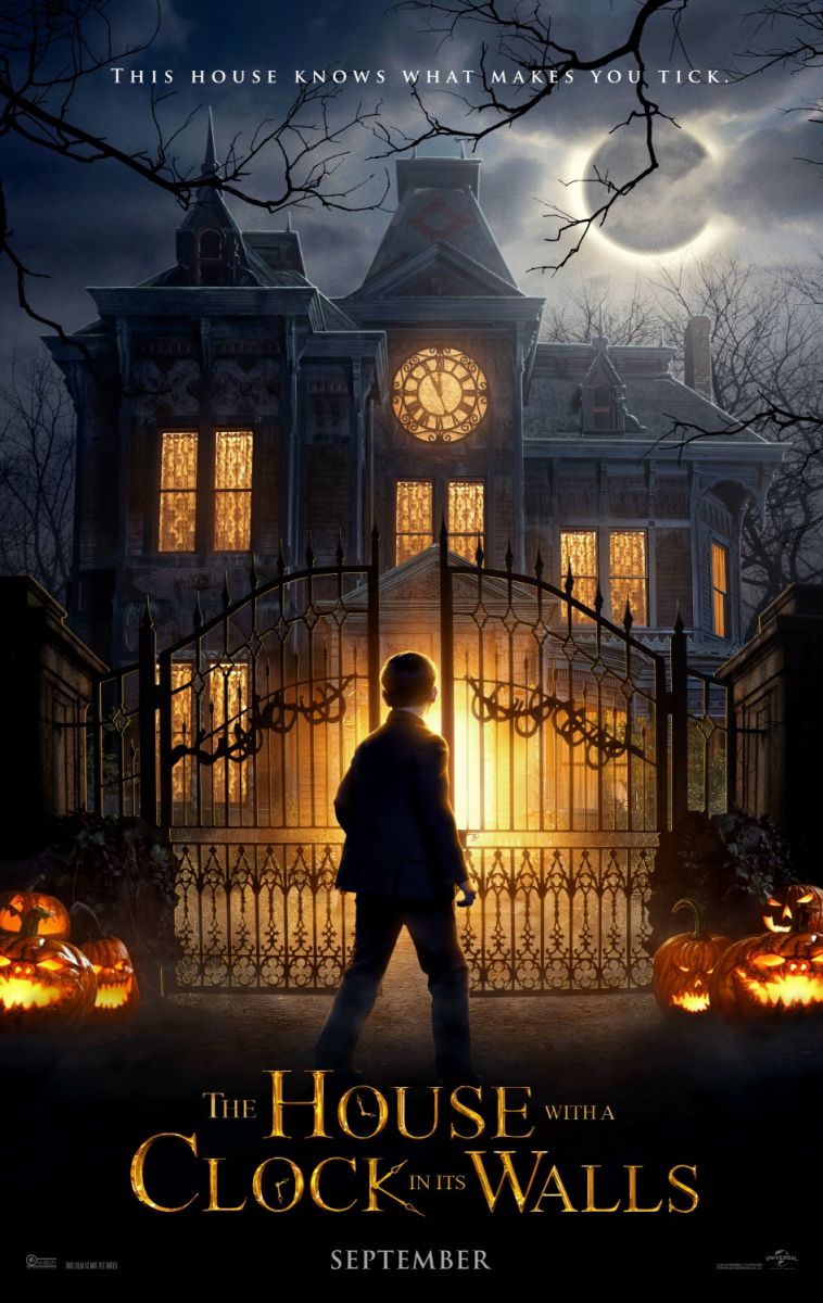 The House with a Clock in its Walls (2018) original theatrical movie poster - Advance