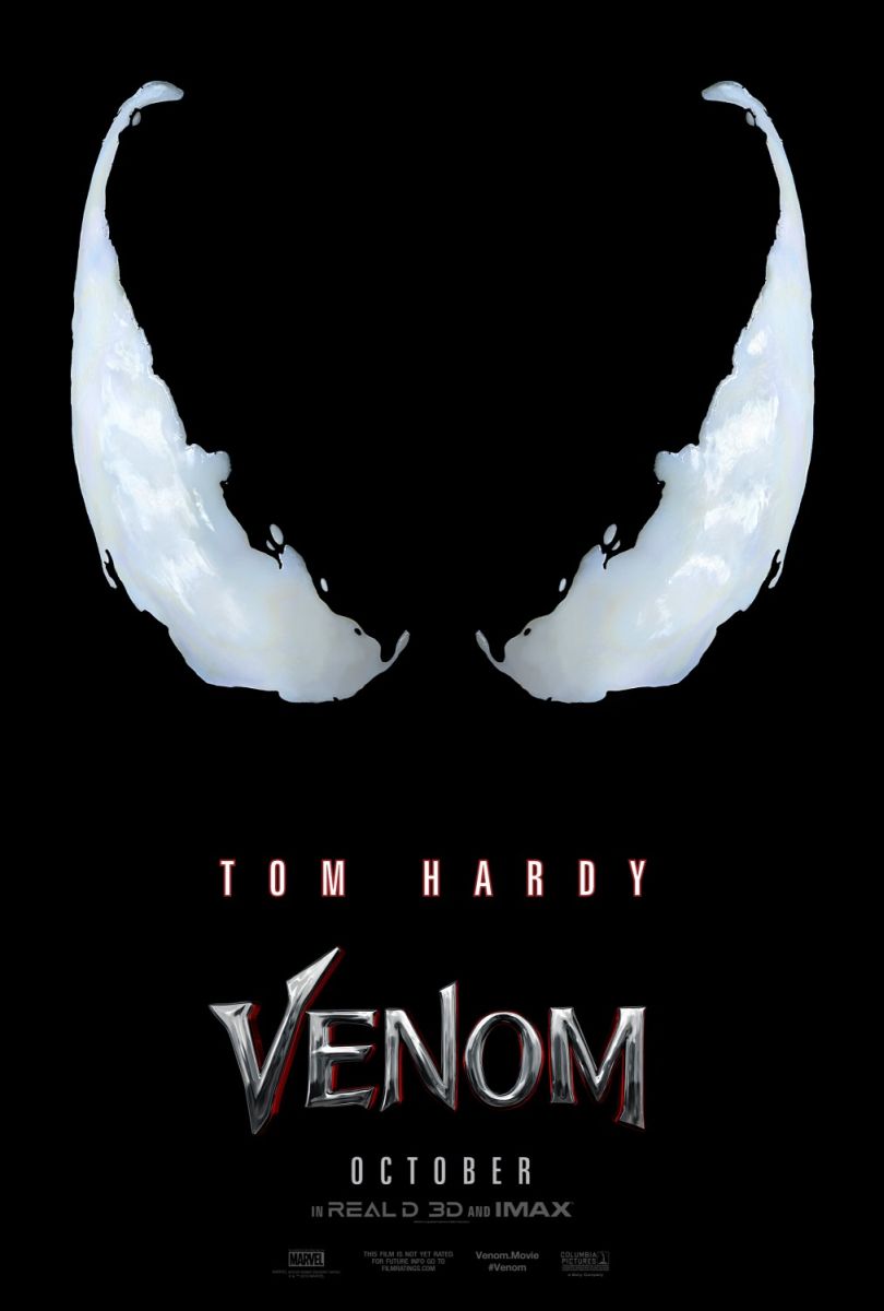 Venom (2018) original theatrical movie poster - Advance
