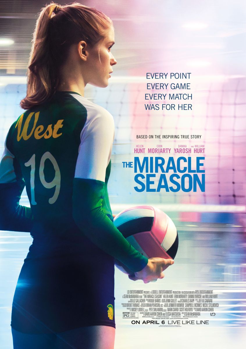 The Miracle Season (2018) original theatrical movie poster - Final