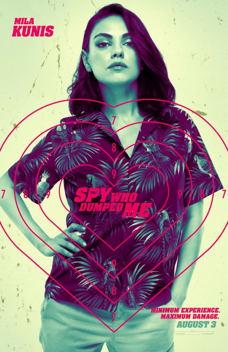 The Spy Who Dumped Me (2018) original theatrical movie poster - Advance Style A
