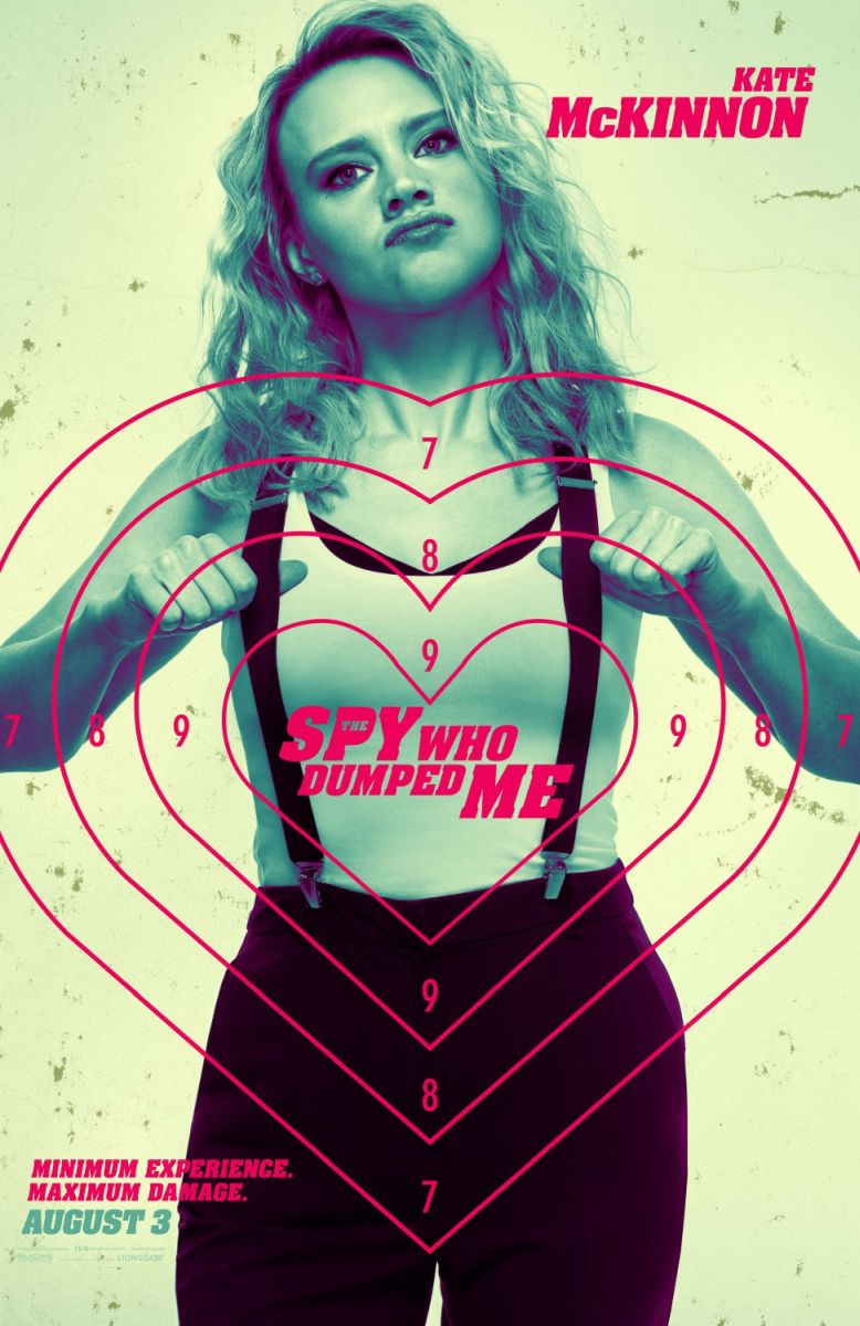 The Spy Who Dumped Me (2018) original theatrical movie poster - Advance Style B