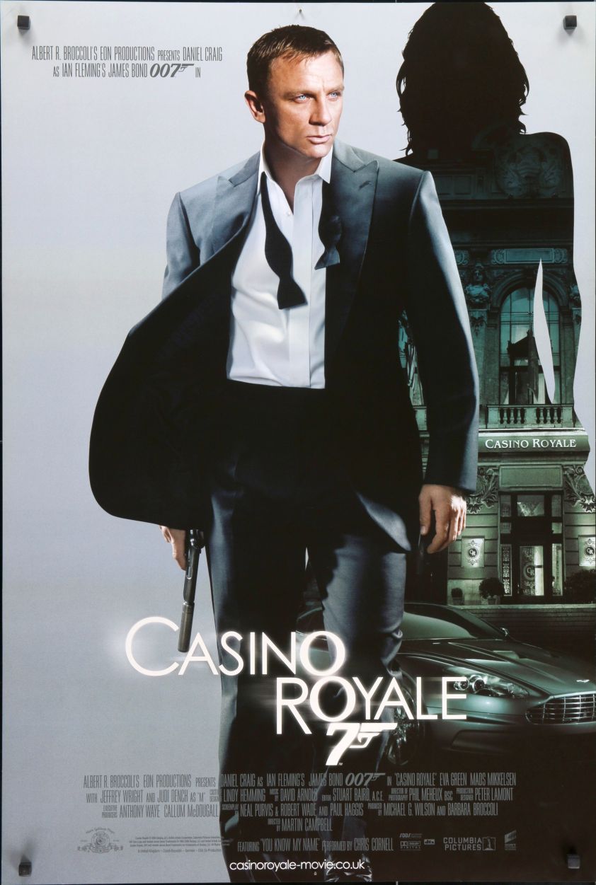 Casino Royale (2006) original theatrical movie poster - Final