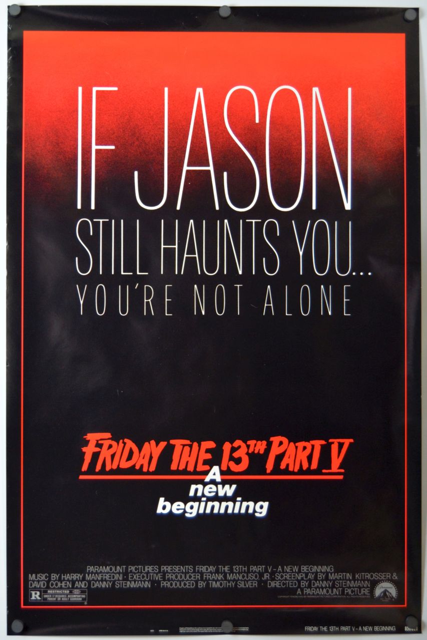 Friday the 13th: The Final Chapter (1984) original theatrical movie poster - Final