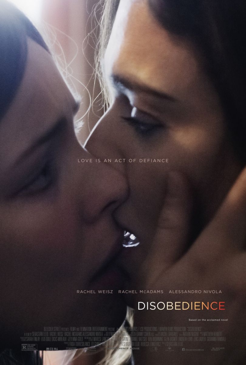 Disobedience (2018) original theatrical movie poster - Final