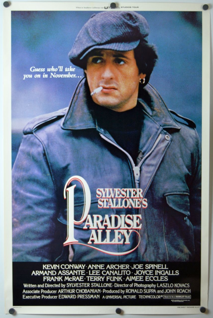 Paradise Alley (1978) original theatrical movie poster - International