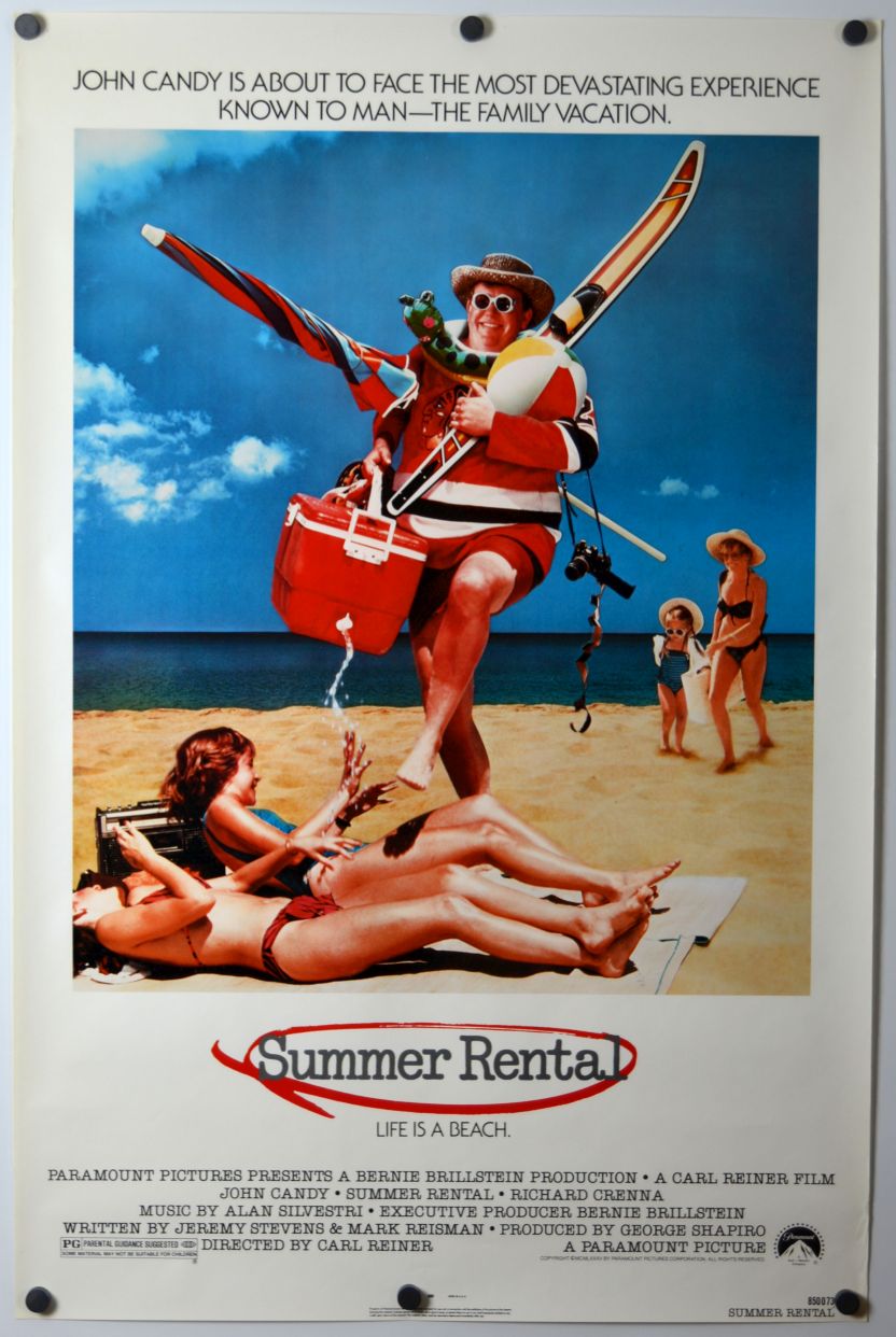 Summer Rental (1985) original theatrical movie poster - Final
