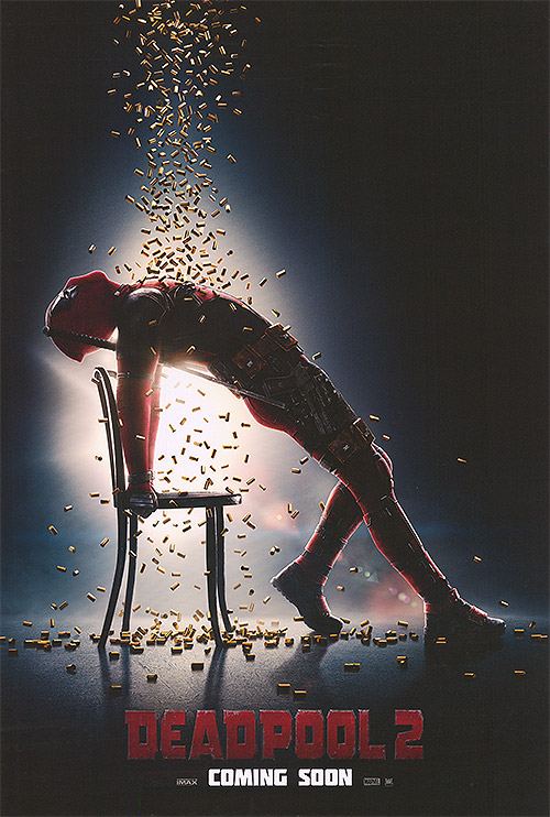 The Untitled Deadpool Sequel (2018) original theatrical movie poster - International Style C