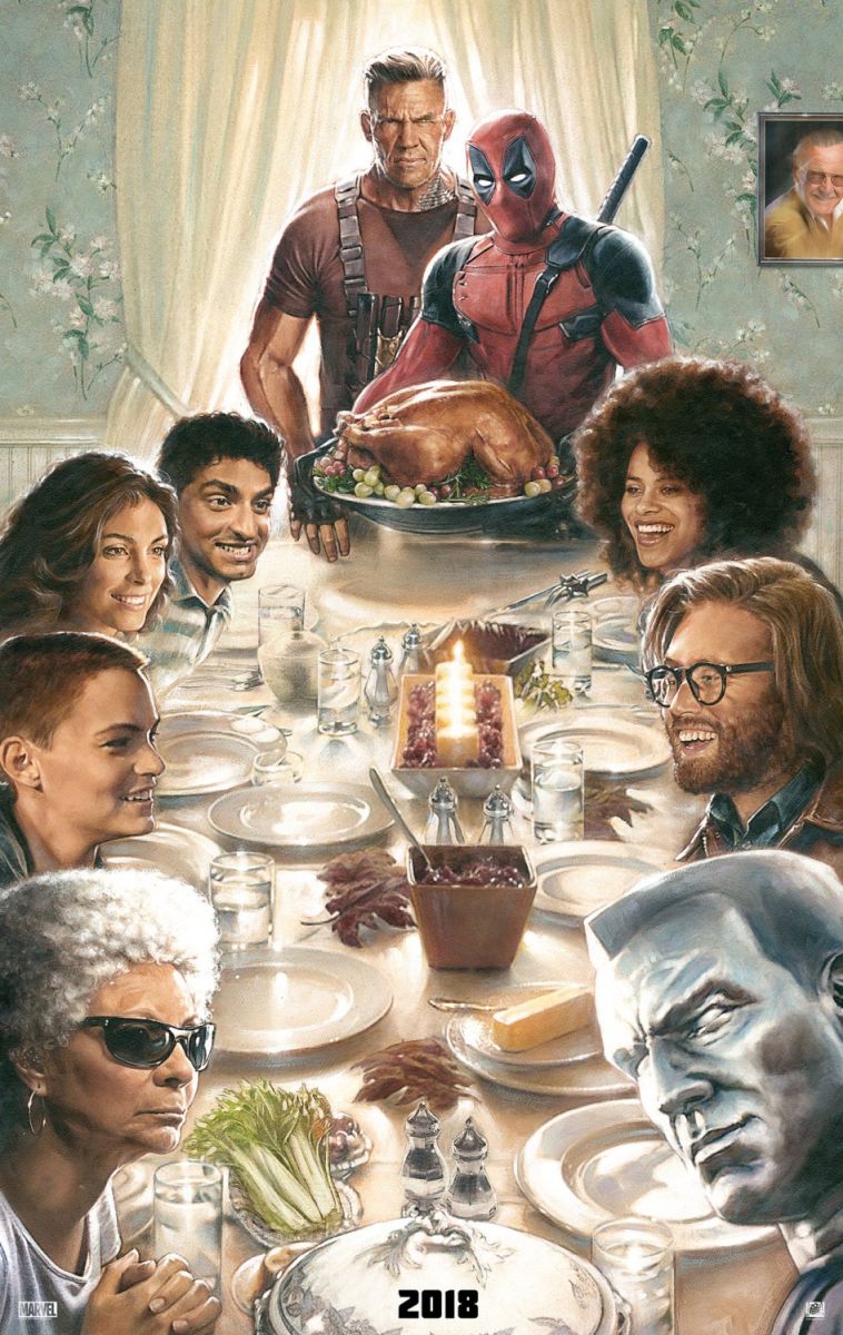 The Untitled Deadpool Sequel (2018) original theatrical movie poster - International Advance