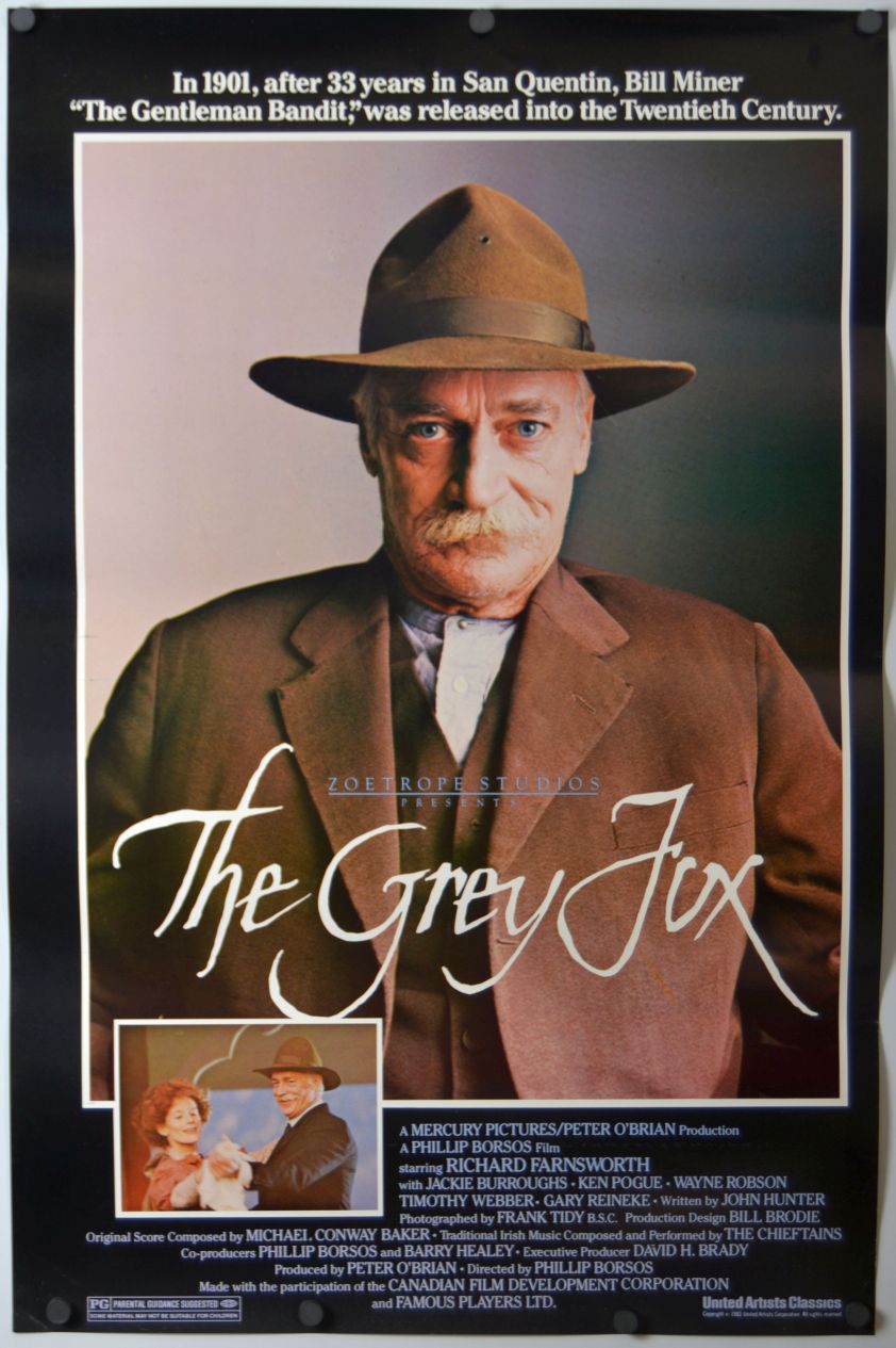 The Grey Fox (1982) original theatrical movie poster - Final