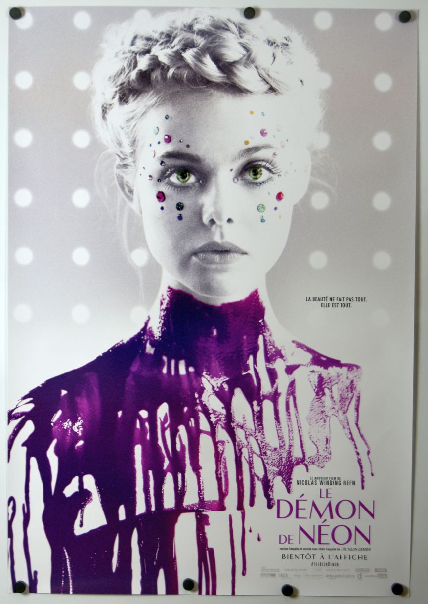 The Neon Demon (2016) original theatrical movie poster - Final