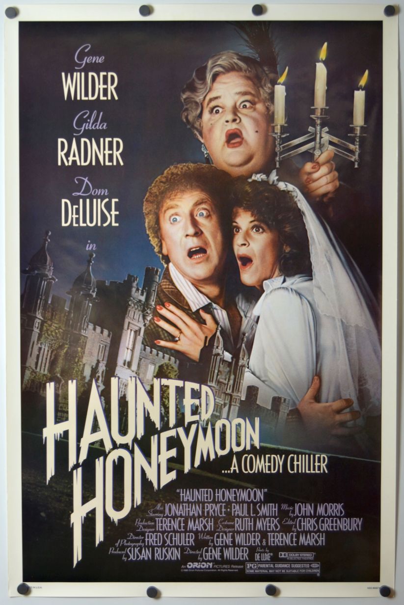 Haunted Honeymoon (1986) original theatrical movie poster - Final
