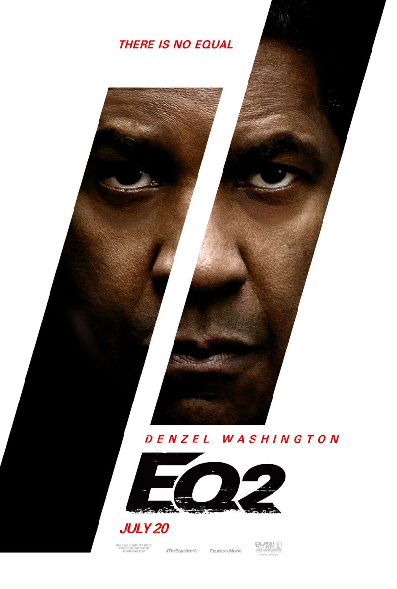 The Equalizer 2 (2018) original theatrical movie poster - Final