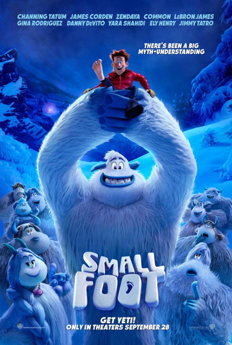 Smallfoot (2018) original theatrical movie poster - Advance