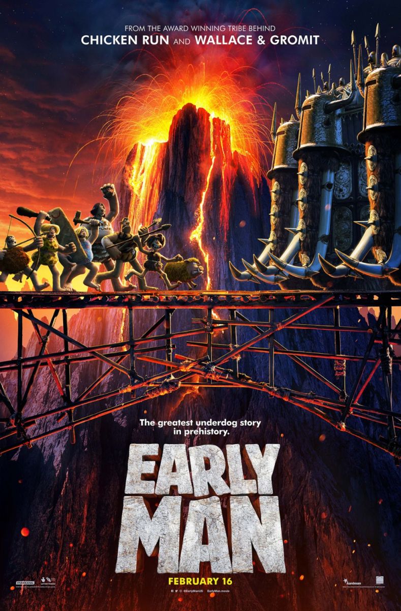 Early Man (2018) original theatrical movie poster - Advance Style B