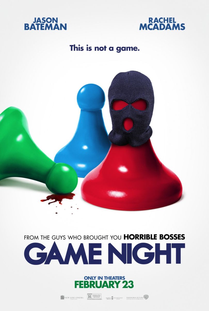 Game Night (2018) original theatrical movie poster - Advance