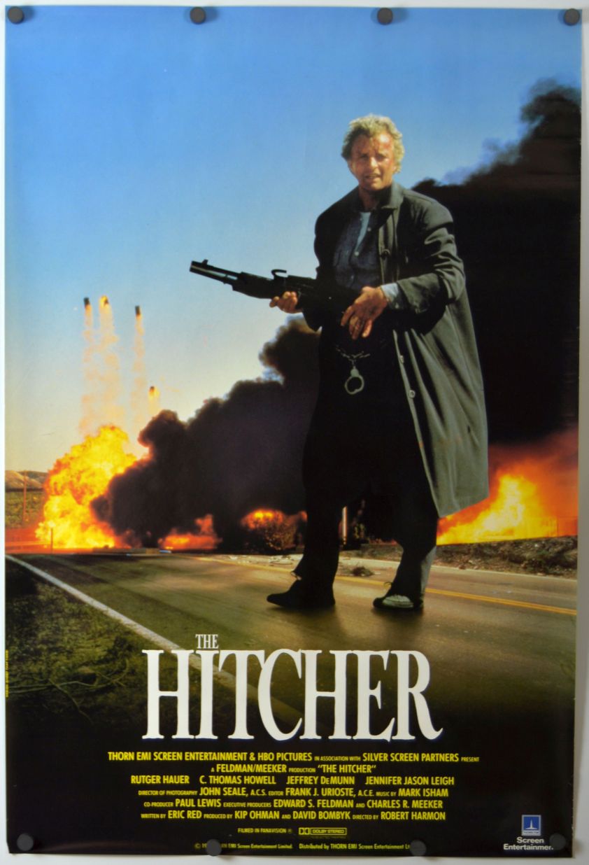 The Hitcher (1986) original theatrical movie poster - Final