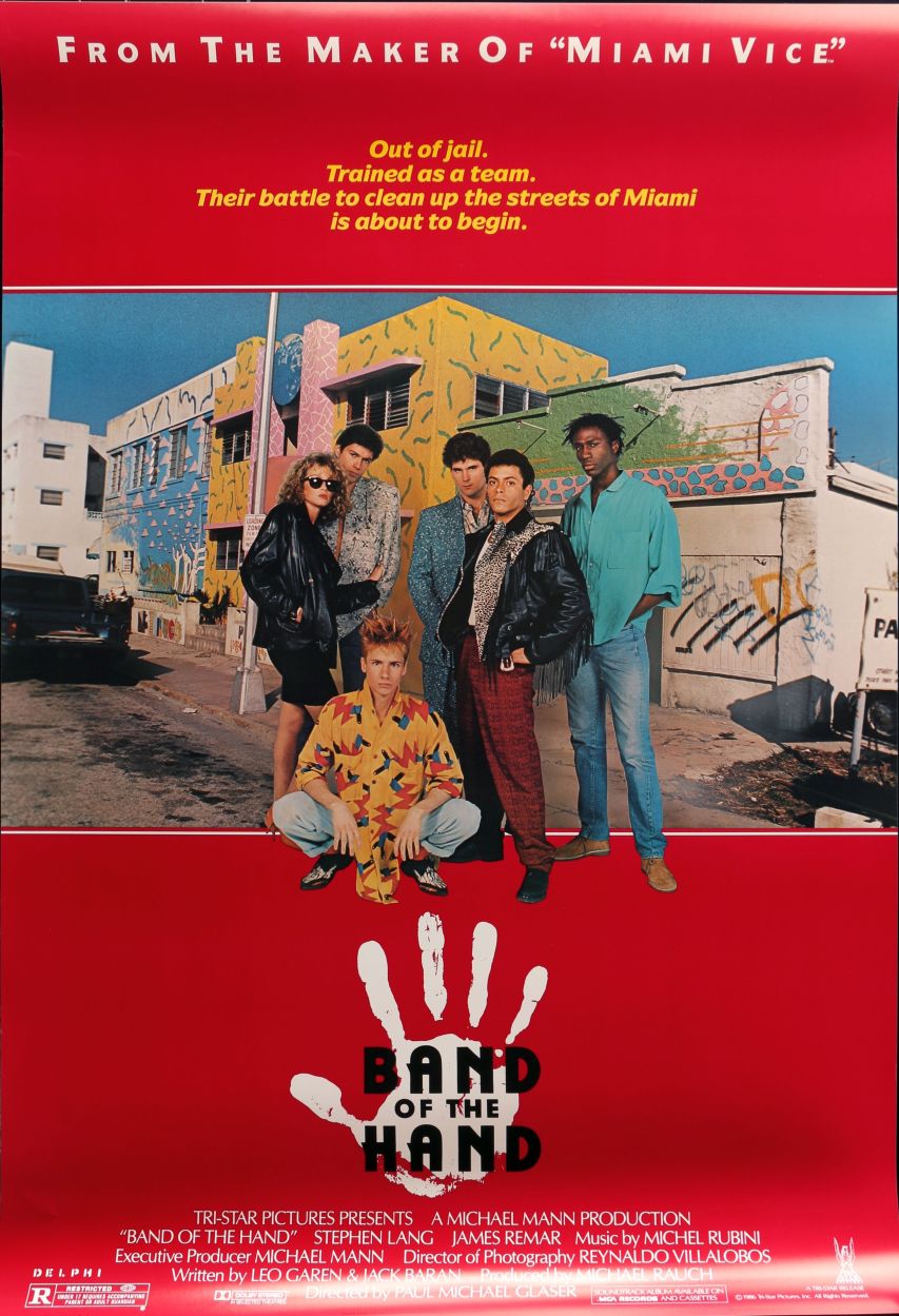 Band of the Hand (1986) original theatrical movie poster - Final