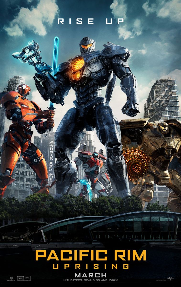 Pacific Rim: Uprising (2018) original theatrical movie poster - Final