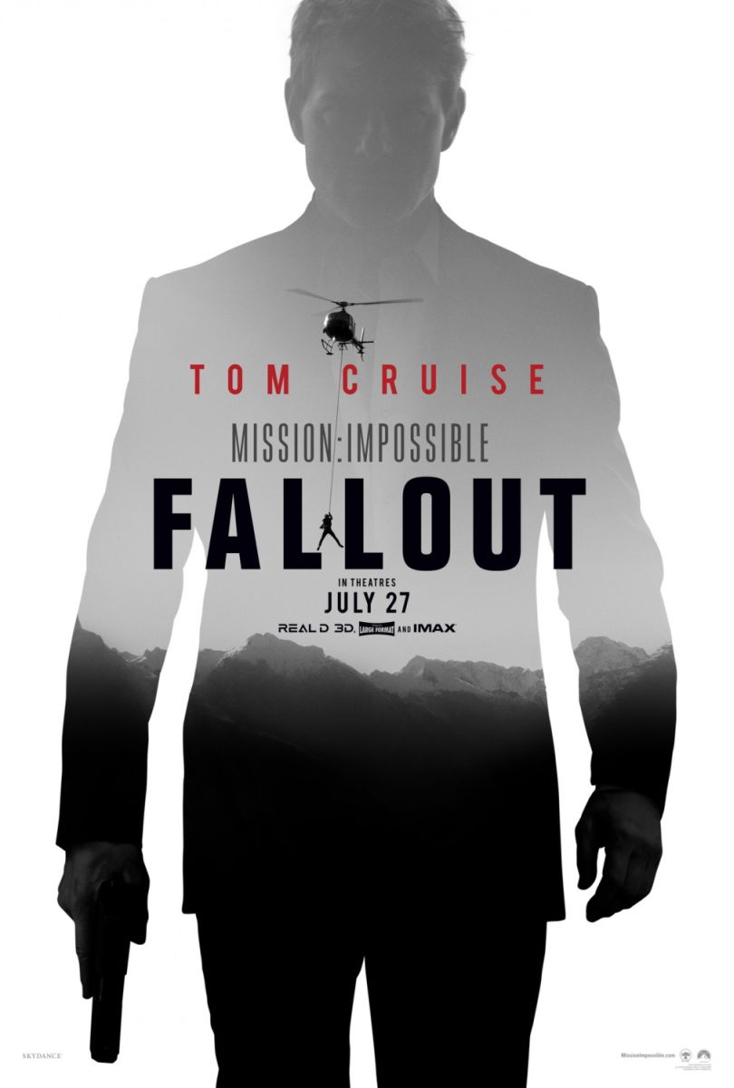 Mission: Impossible - Fallout (2018) original theatrical movie poster - Advance