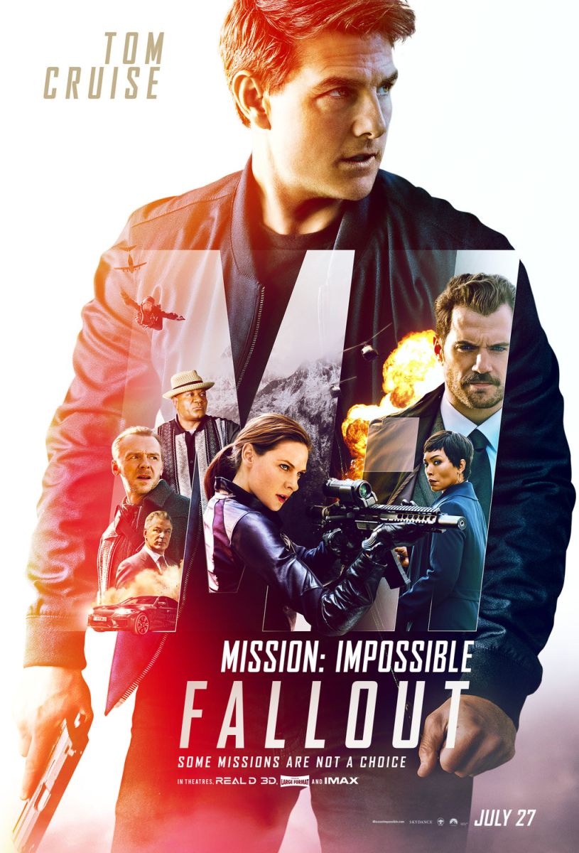 Mission: Impossible - Fallout (2018) original theatrical movie poster - Final