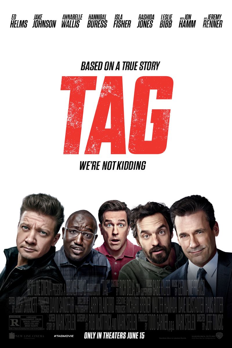 Tag (2018) original theatrical movie poster - Final