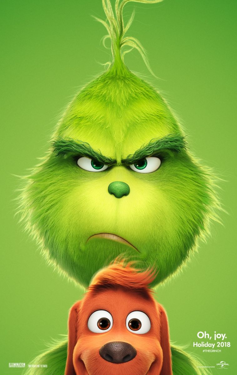 The Grinch (2018) original theatrical movie poster - Advance Style B