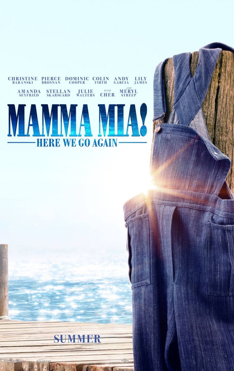 Mamma Mia! Here We Go Again (2018) original theatrical movie poster - Advance