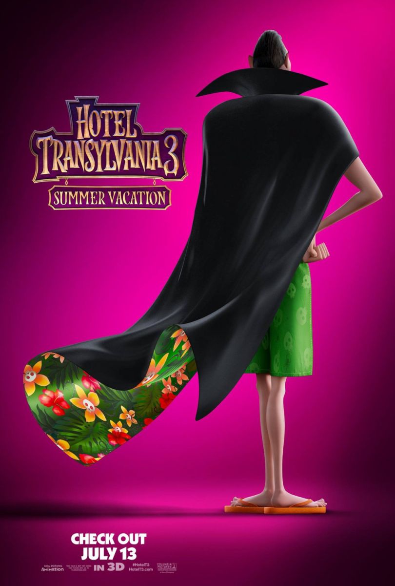 Hotel Transylvania 3 (2018) original theatrical movie poster - Advance