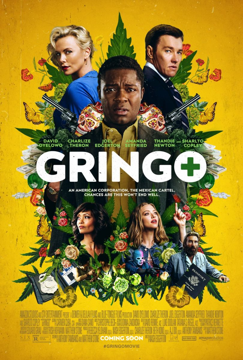 Gringo (2018) original theatrical movie poster - Final