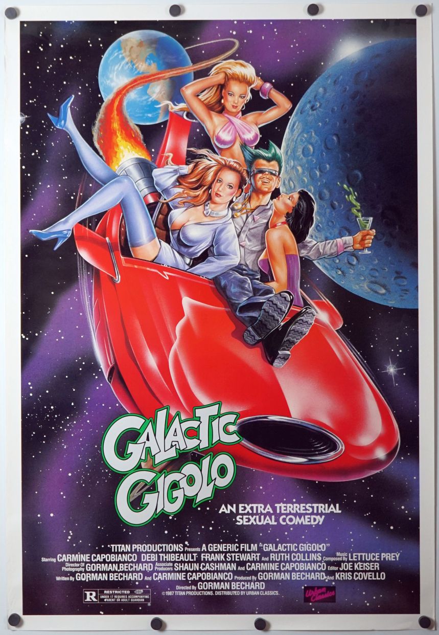 Galactic Gigolo (1987) original theatrical movie poster - Final