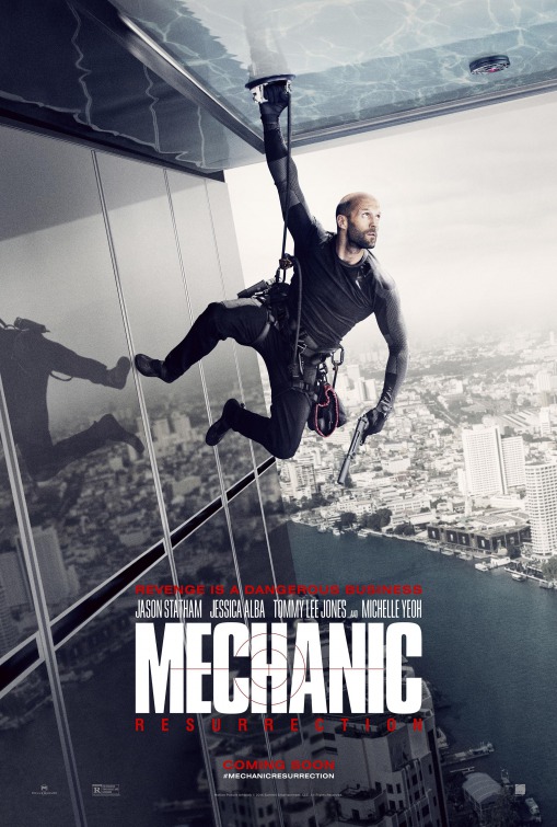 Mechanic: Resurrection (2016) original theatrical movie poster - Advance